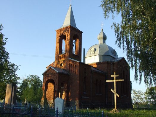 Большая Лысица. Свято-Крестовоздвиженская церковь